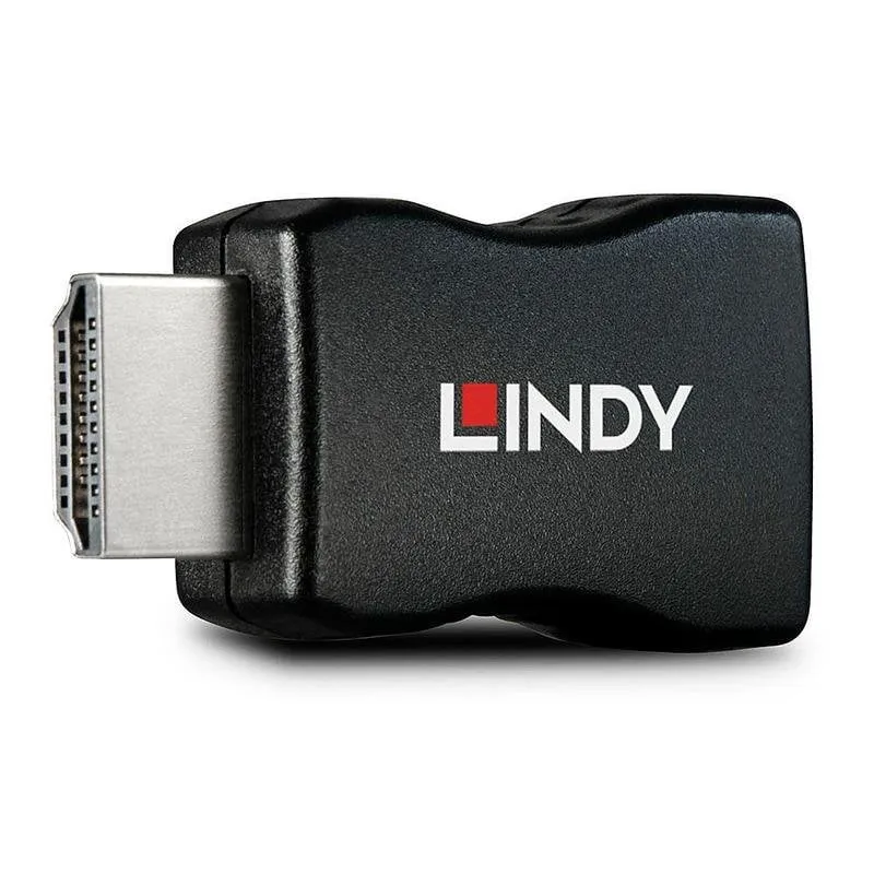 Adattatore HDMI Lindy 32104 Maschio a Femmina 4K Nero