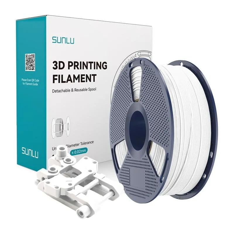 Filamento ABS Sunlu ABS W Bianco 1,75 mm Alta Resistenza Durabilità