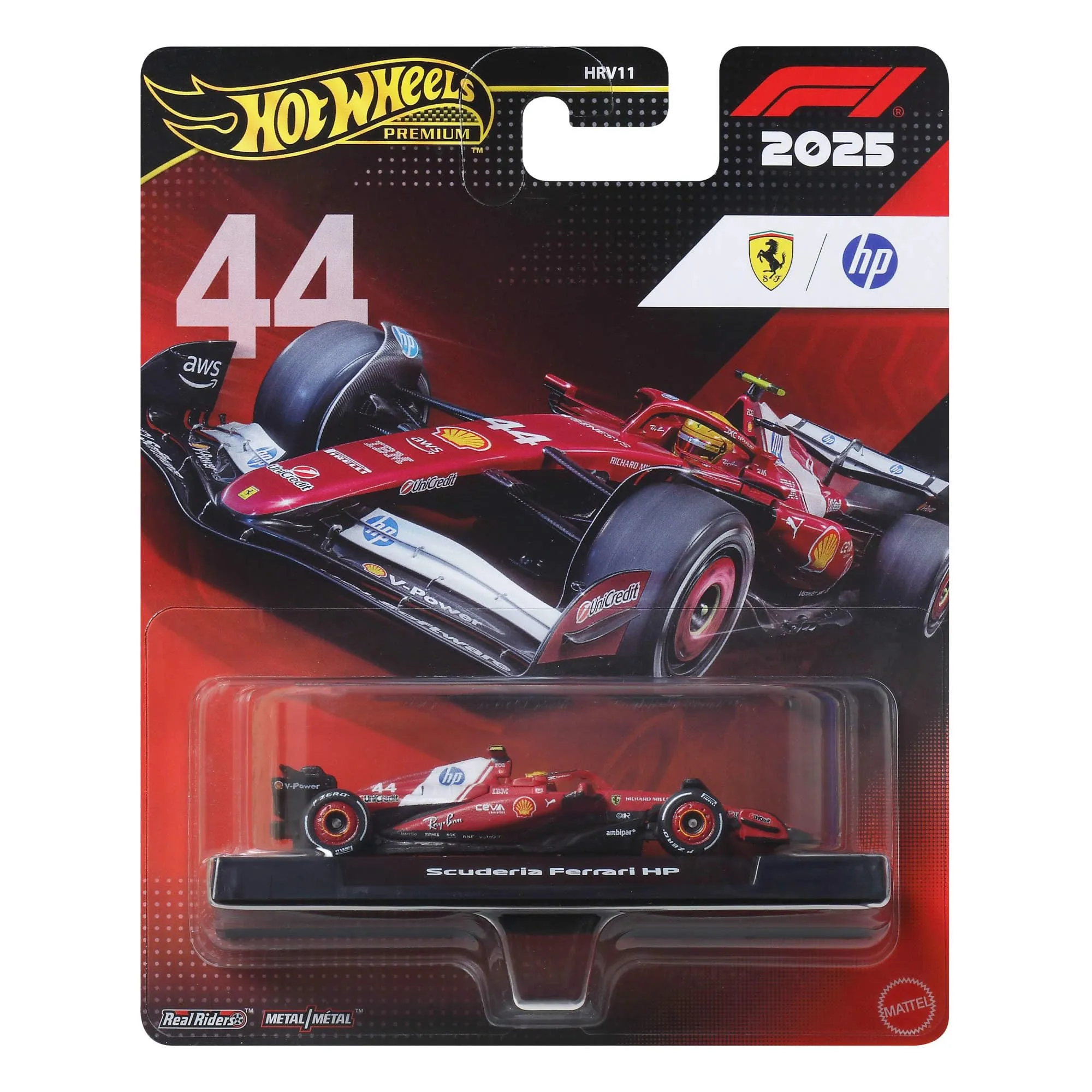 Hot Wheels Premium Formula 1#44 Lewis Hamilton Auto da corsa