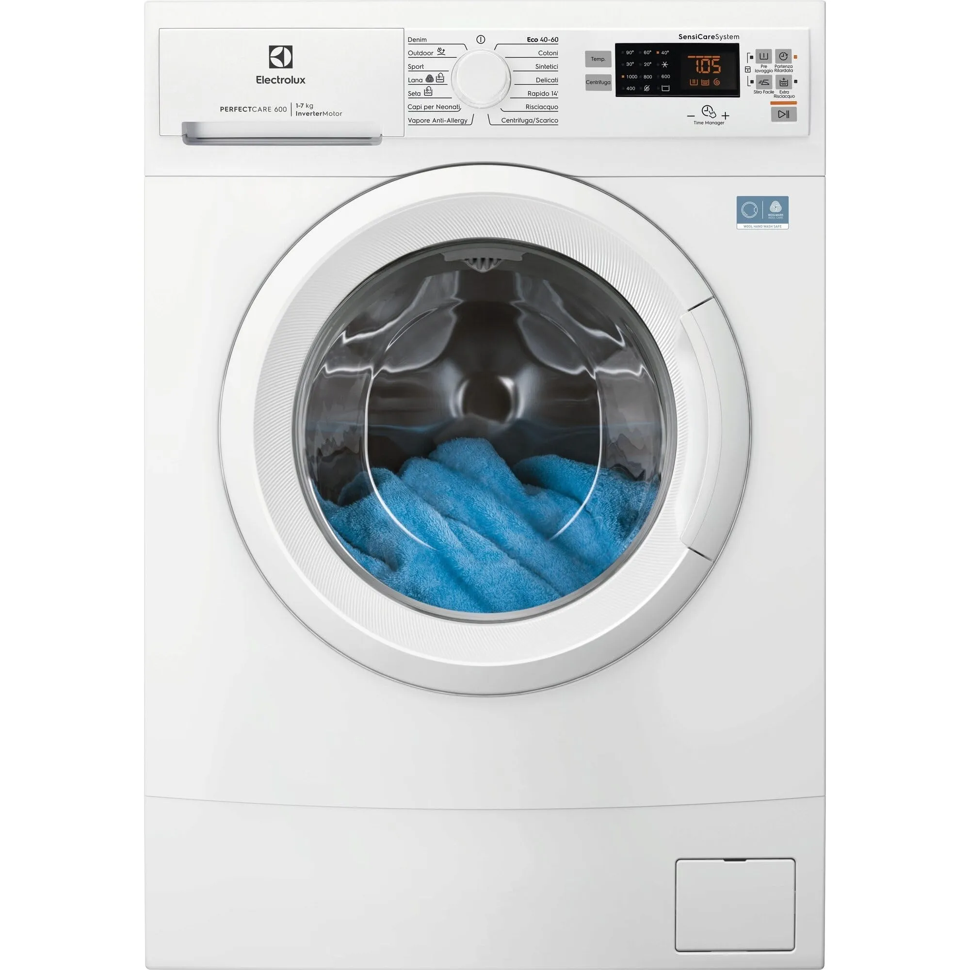 Electrolux EW6S517A Lavatrice Slim Carica Frontale 6 kg SensiCare Compatta