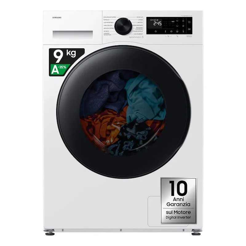 Samsung Lavasciuga 9 kg Serie 5100H WD90HG5U34BEET