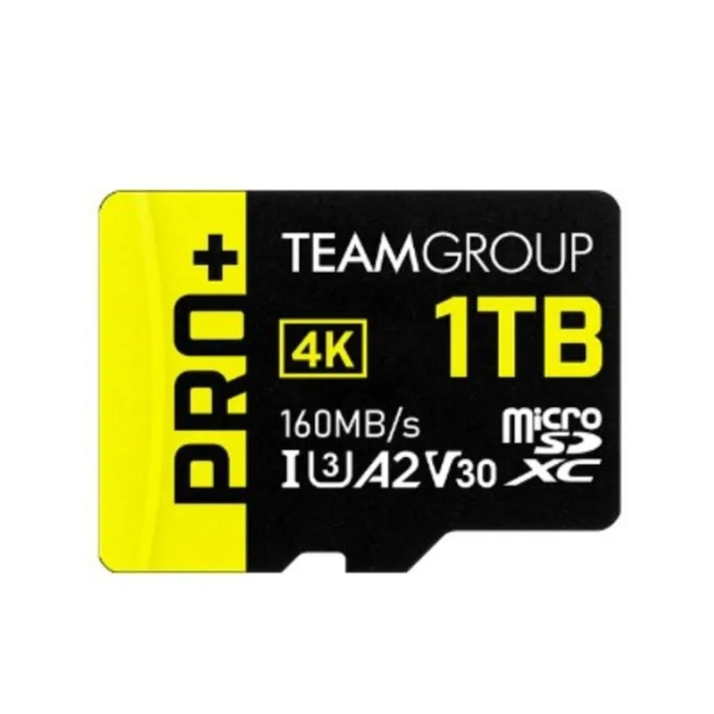 Scheda di Memoria Team Group PRO+ TPPMSDX1TIA2V3003 1TB UHS-I U3 A2 V30