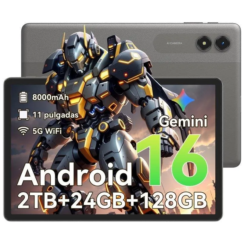 Tablet ExcitPower T50 WiFi 11" 24GB 128GB Grigio