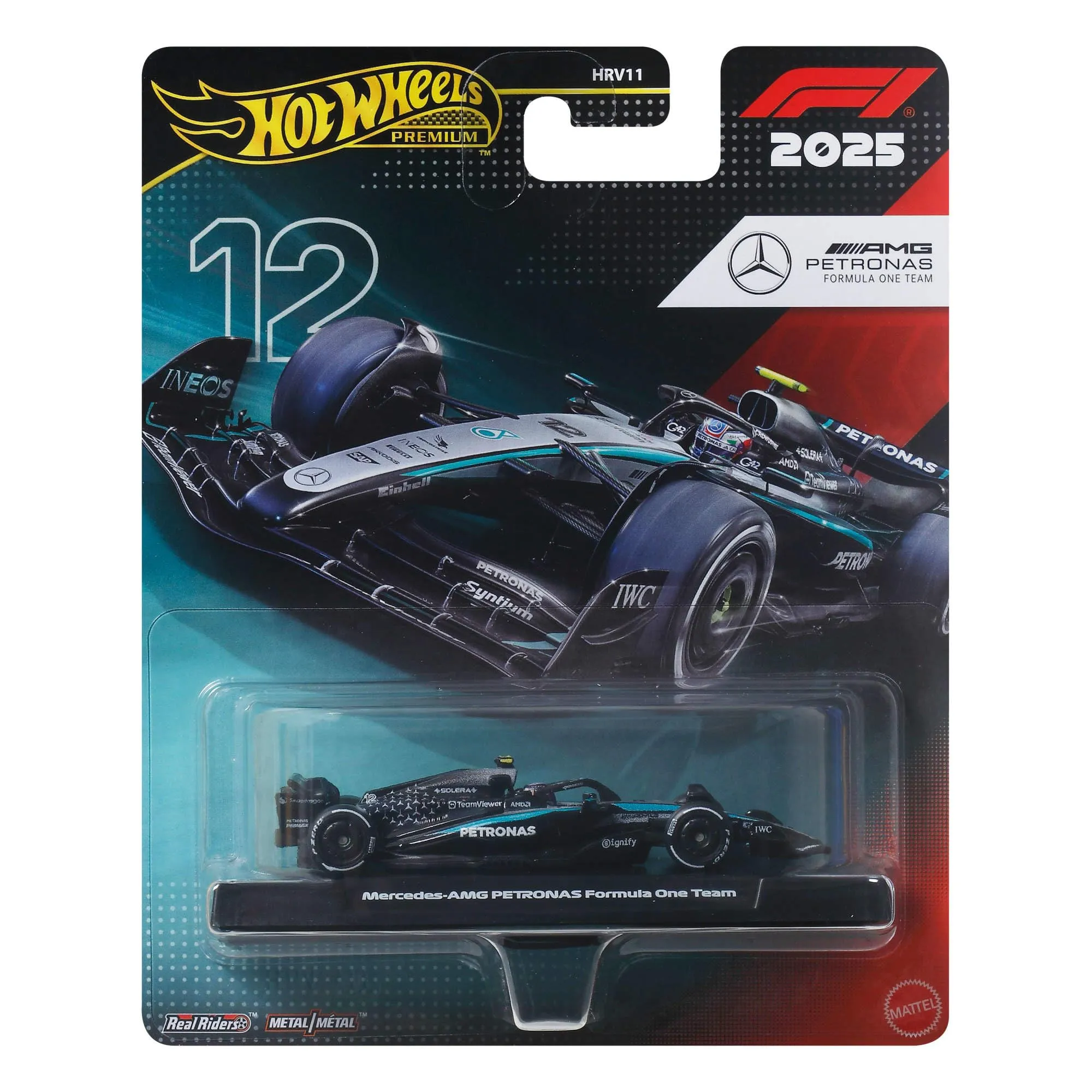 Hot Wheels Premium Mercedes-AMG PETRONAS Formula 1® Auto