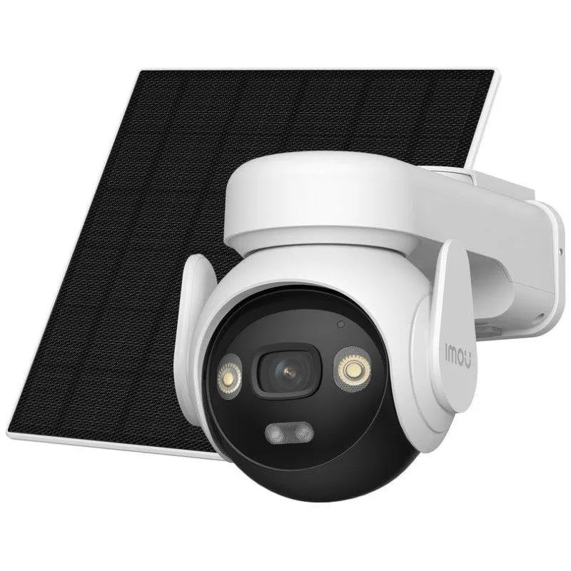 Videocamere di sorveglianza Imou AOV PT Lite Kit 3K Visione Notturna Esterna IA Allarme Pannello Solare