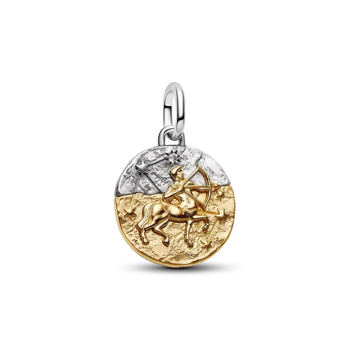 WEIMU Ciondoli in argento Sterling 925 con segno zodiacale dorato, 12 costellazioni, ciondoli e perline per braccialetto e collana, San Valentino, festa della mamma, per braccialetti europei e collane