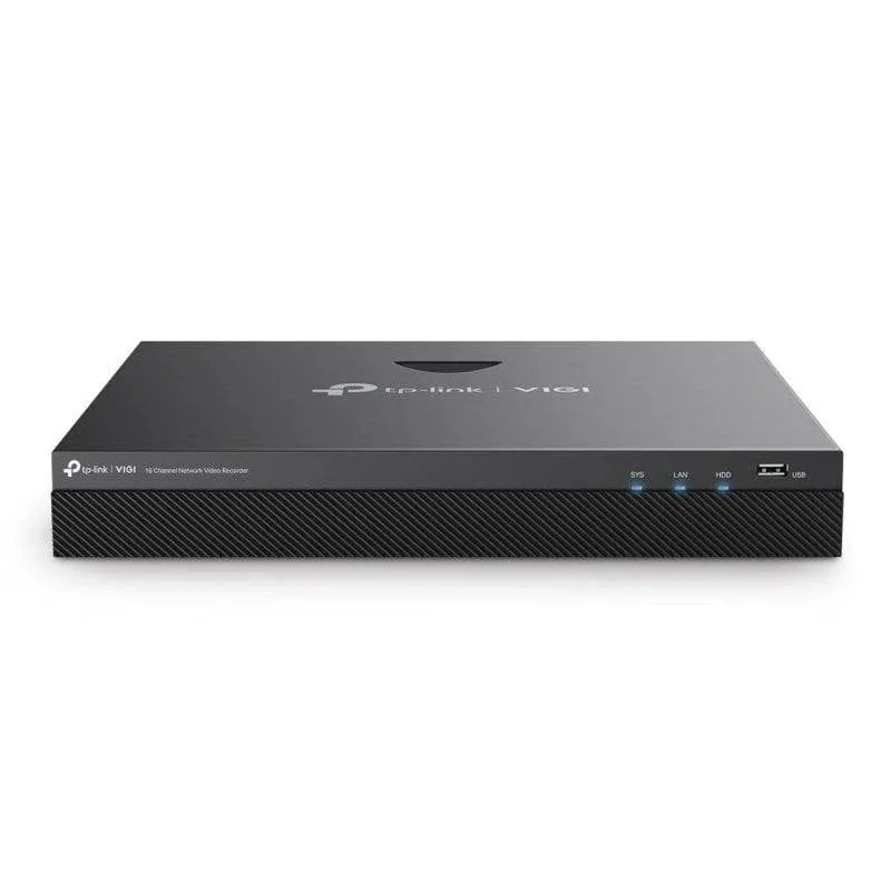 Registratore NVR per Telecamera IP TP-Link VIGI NVR2016H 16 canali 4K 2HDD Connessione Ethernet