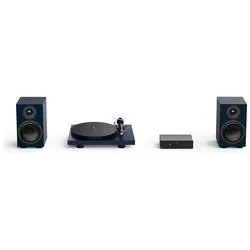 Giradischi COLOURFUL Audio System 2 Satin Steel blue