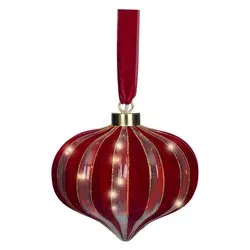 Cipolla luce fissa (20x17,5cm) (1pz) 15 luci - MICROLED Bianco caldo IP20 Red 489448