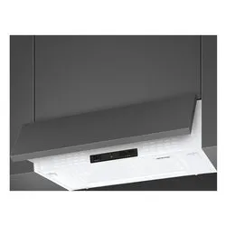 Cappa incasso (59,8cm) semi integrata estraibile UNIVERSALE Bianco KSEIR62BE2