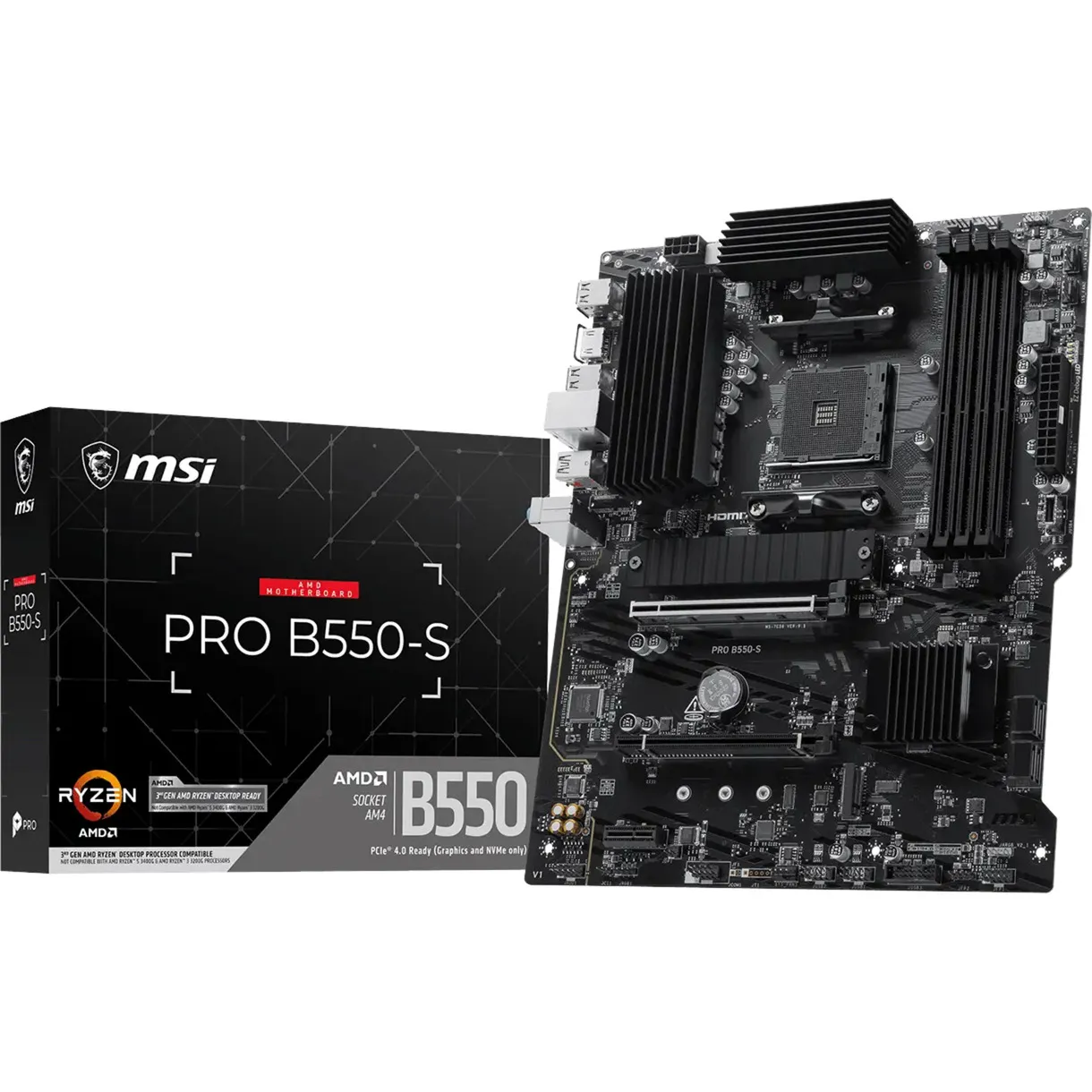 PRO B550-S, Scheda madre