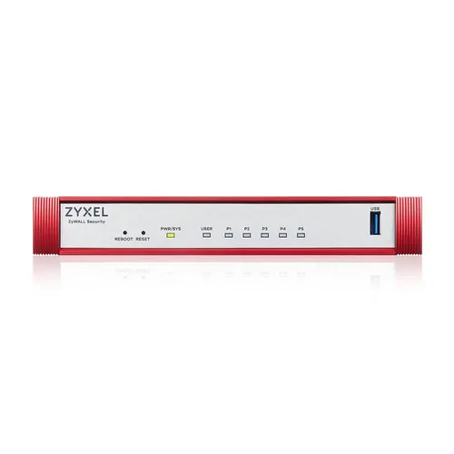 Zyxel Firewall 5P Gbe 2P Gbps Wan-Vpn 20 Ipsec 15 Ssl - Incl.1Y Security Pack Usgflex50h-Eu0102f