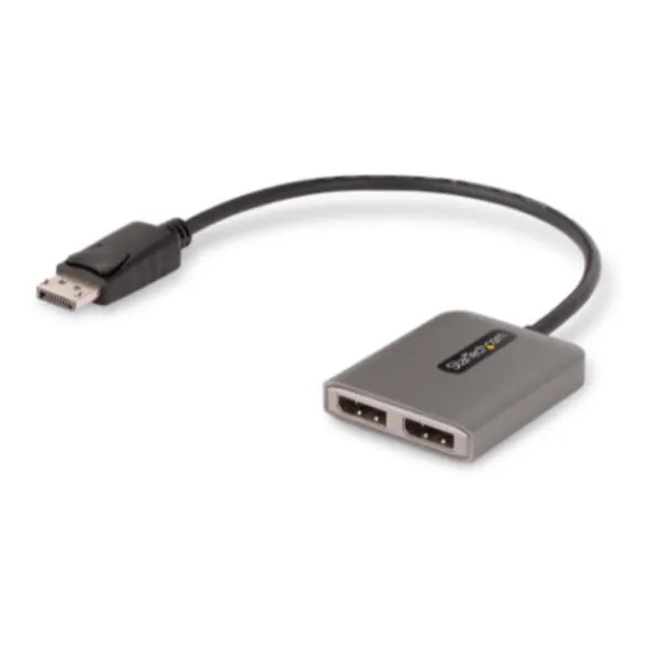 Startech Hub Mst Displayport A 2 Porte Adattatore Dp 1.4 4K 60HZ MST14DP122DP