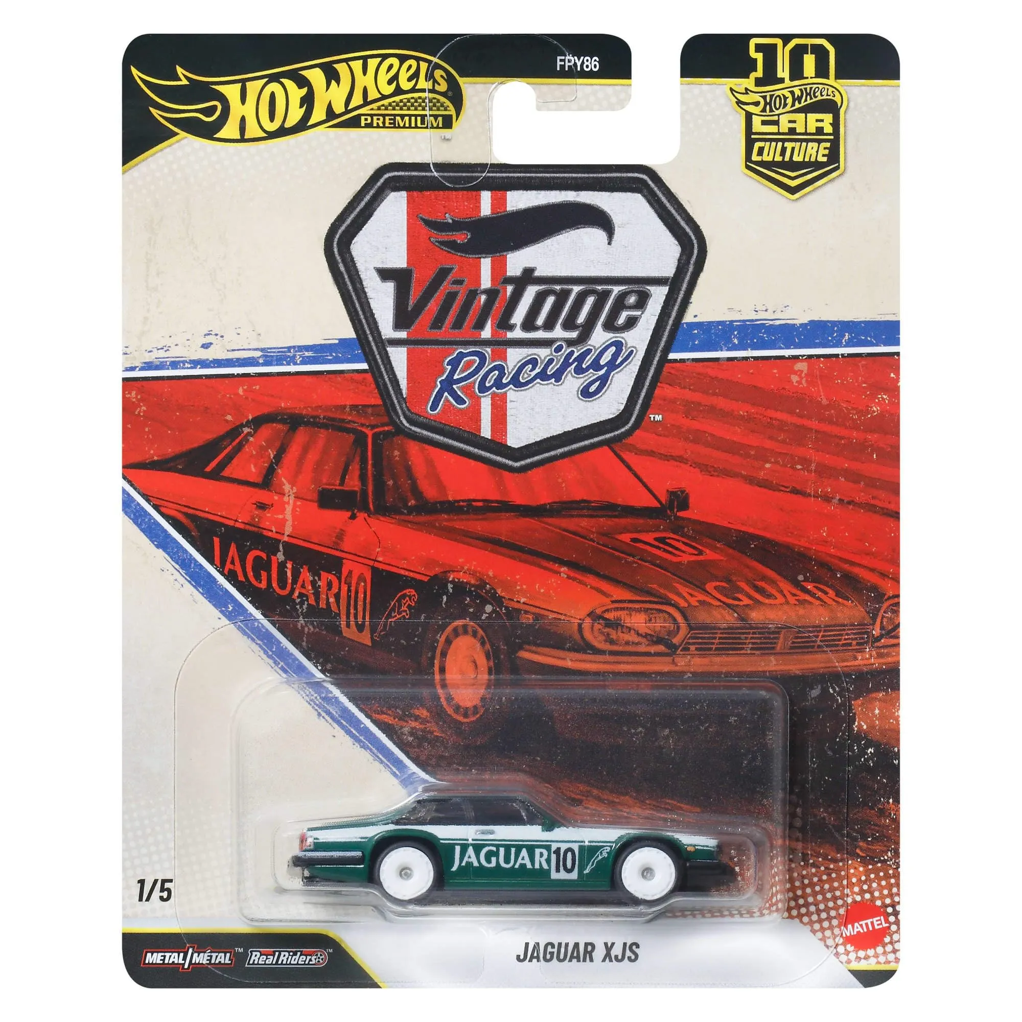 Hot Wheels Premium Car Culture Jaguar XJS 1:64 Die-Cast in Scala 1:64
