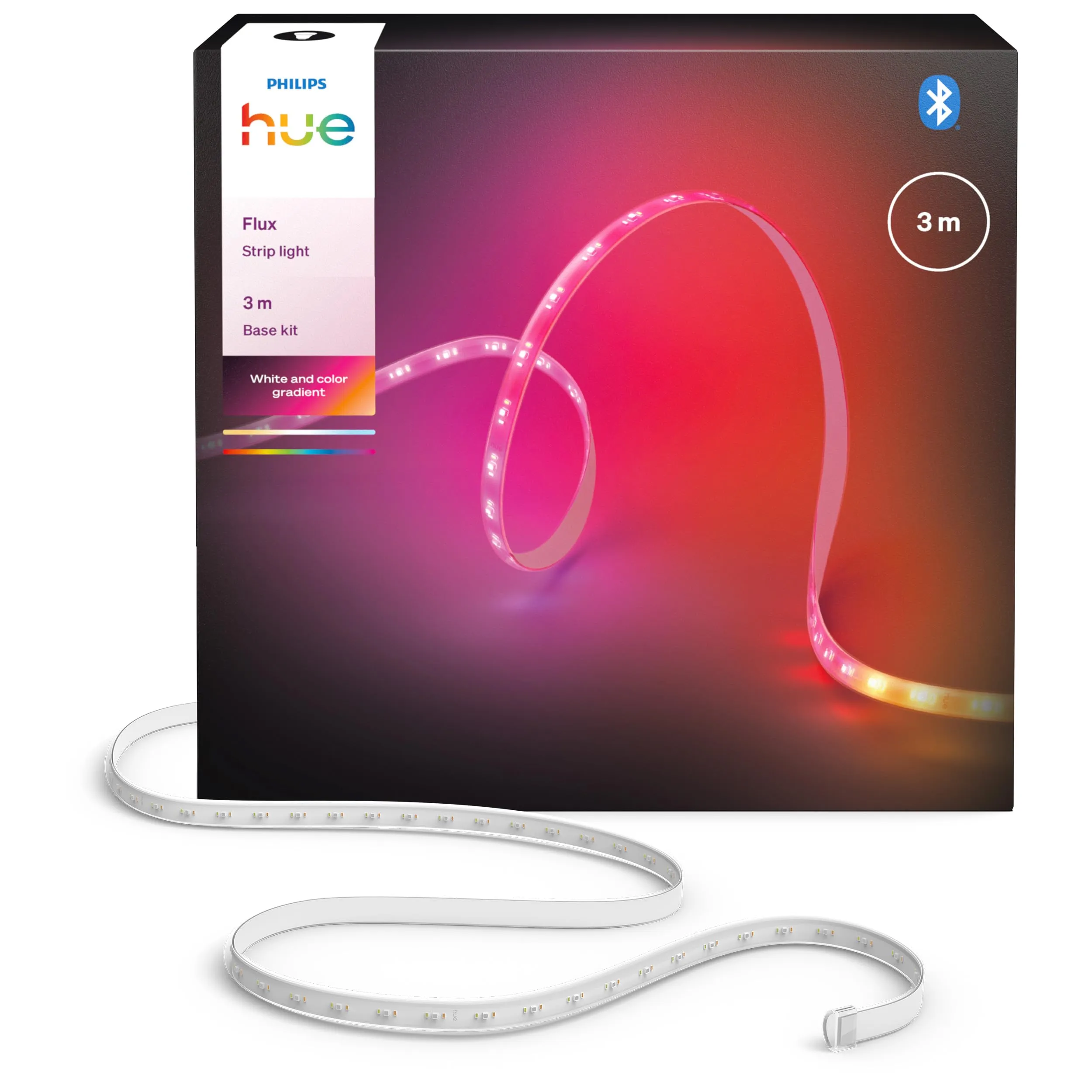 Philips Hue Flux, Strisce LED smart per interni, 3 m