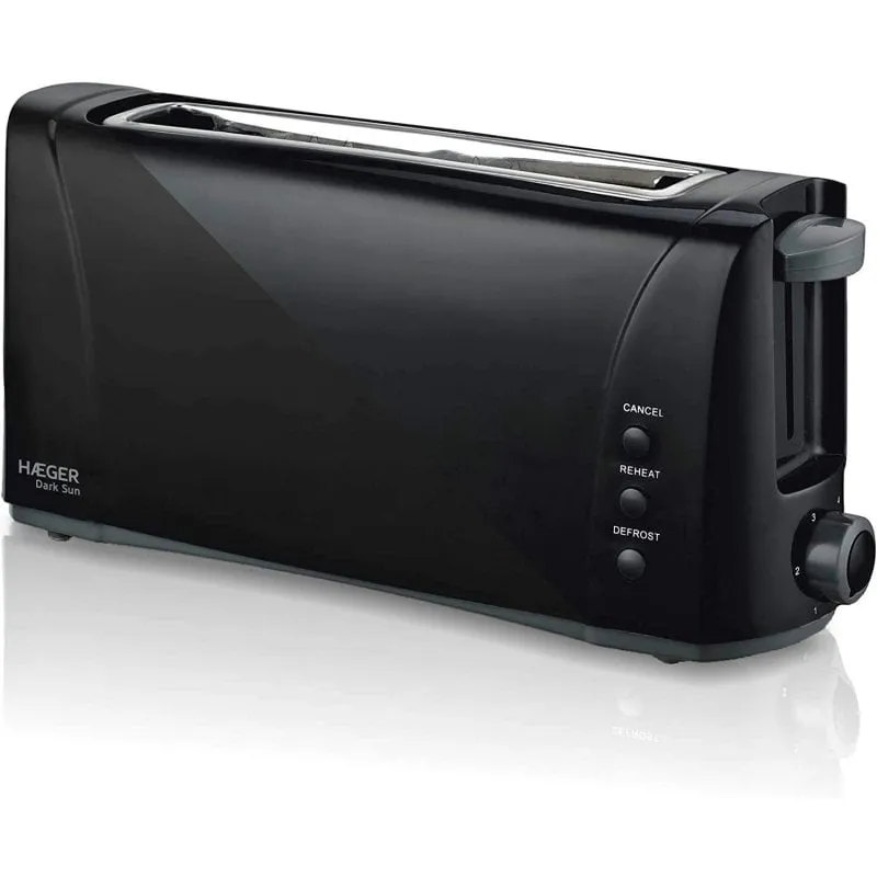 Tostapane Haeger Dark Sun a fessura lunga 1000 W