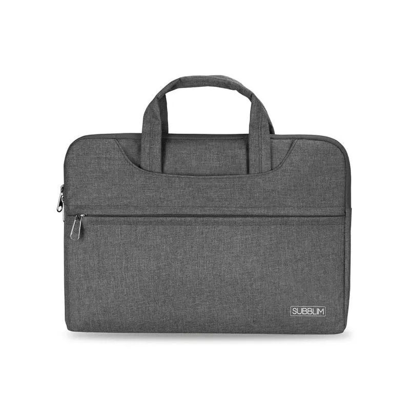 Cartella Subblim Business Sleeve grigia per laptop fino a 15,6"