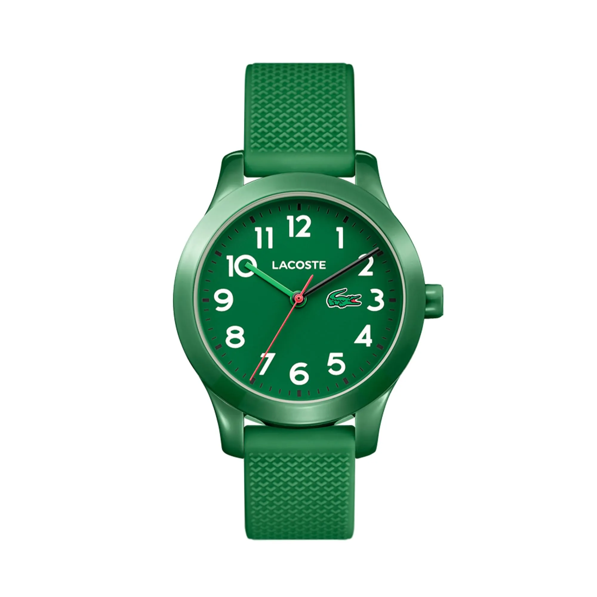Lacoste Orologio Analogico al Quarzo da Bambini Collezione LACOSTE.12.12 KIDS con Cinturino in Silicone Verde - 2030001