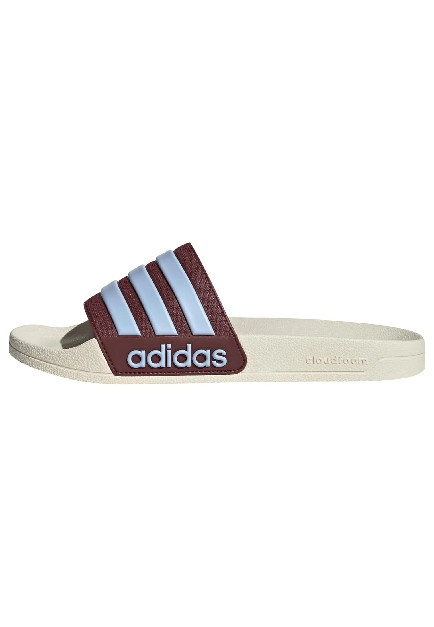 adidas Unisex - Adulto Adilette Shower Slides Sandal, off white/ice blue/shadow red, 52 EU
