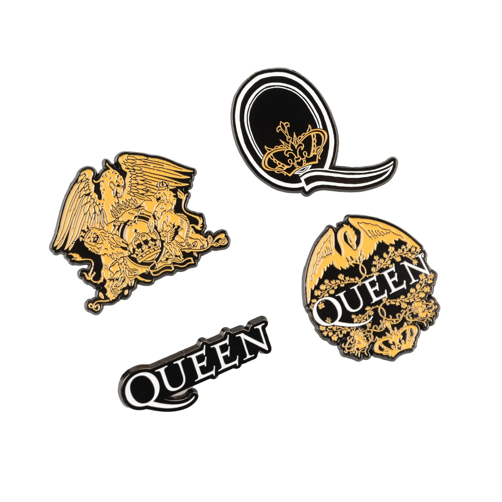 Grupo Erik Queen Set 4 Spille Smaltate | Spillette in Scatola Regalo