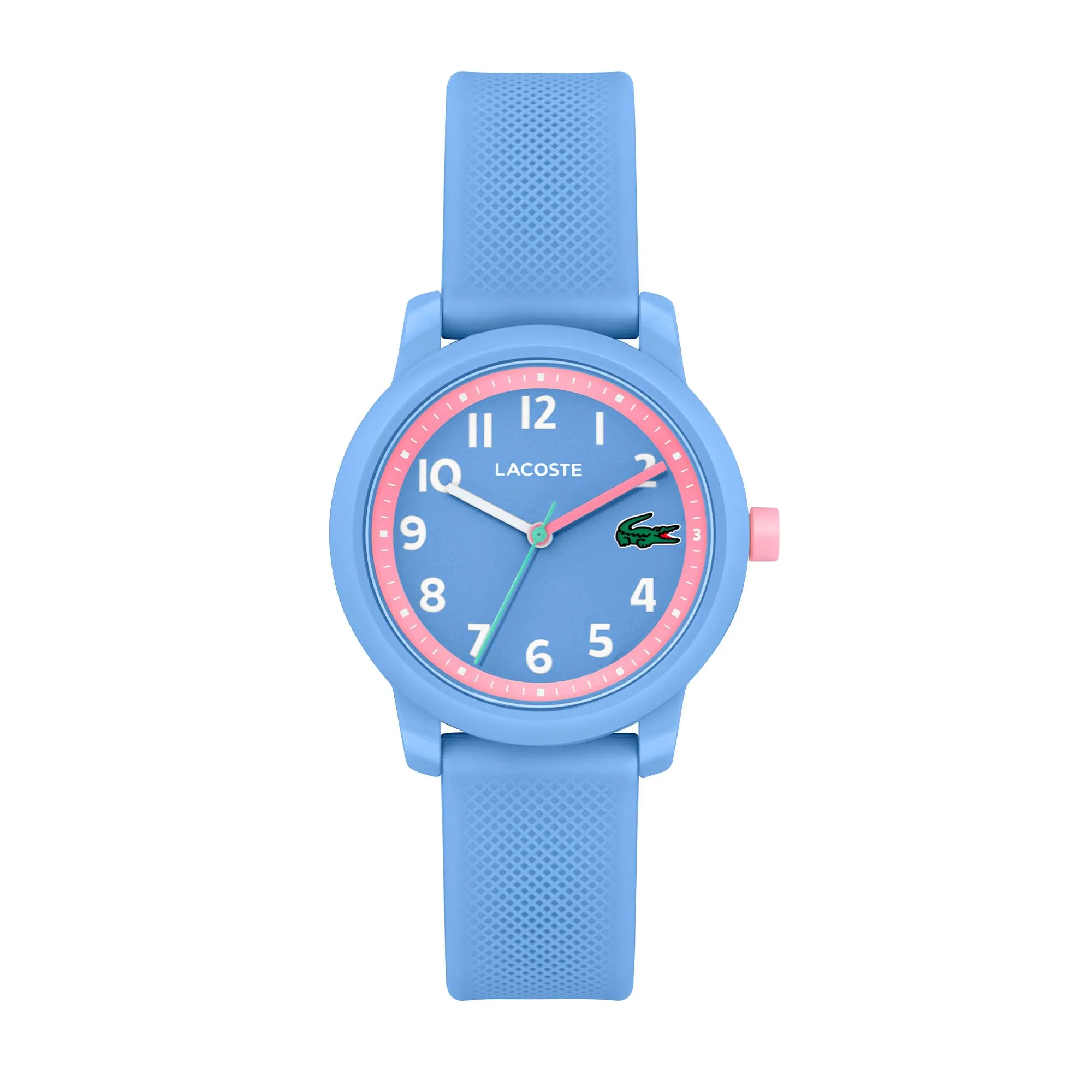 Lacoste Orologio Analogico al Quarzo da Bambini Collezione LACOSTE.12.12 KIDS con Cinturino in Silicone Blu - 2030041