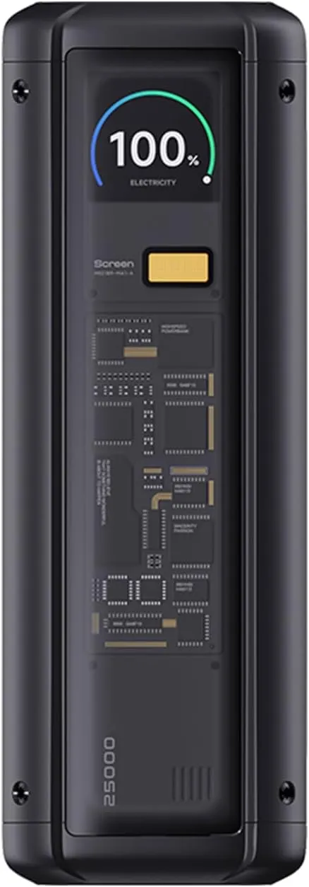 Xiaomi P03 Power Bank 25000mAh 212W HyperCharge 3 Porte Ricarica Rapida Display Digitale