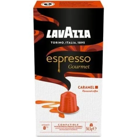 Capsule LAVAZZA Espresso Gourmet Caramel Arabica Centro e Sud America Nespresso 10 unità