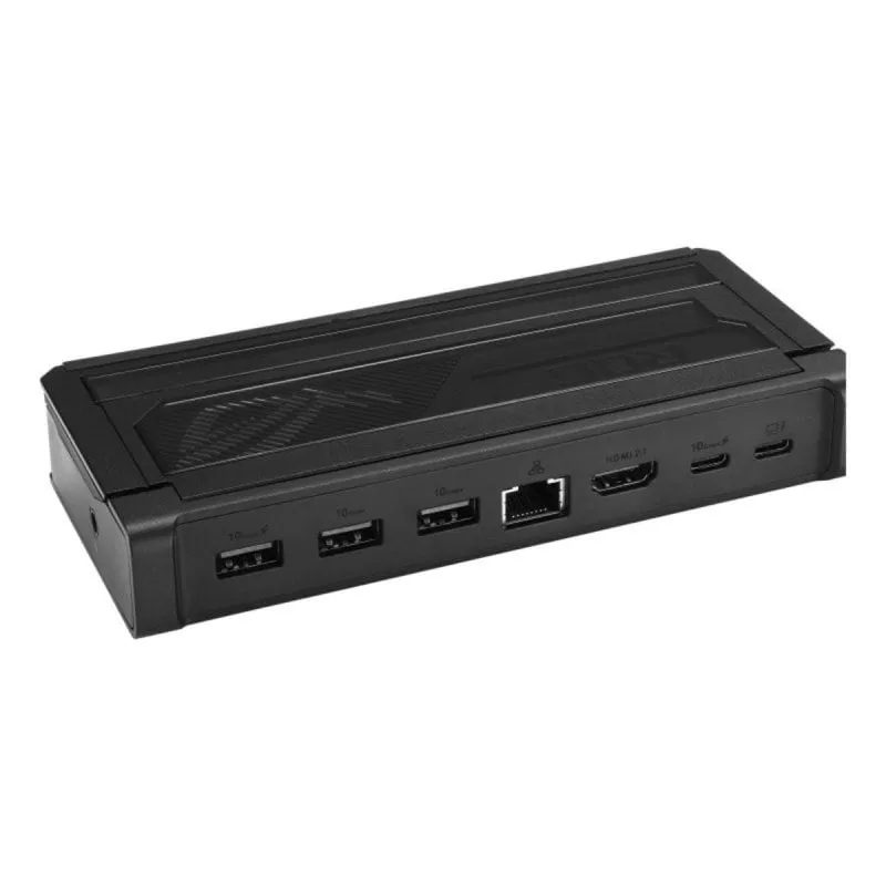 Dock ROG Bulwark 7 in 1 USB-C 140W HDMI 2.1 8K 144Hz Trasparente RGB