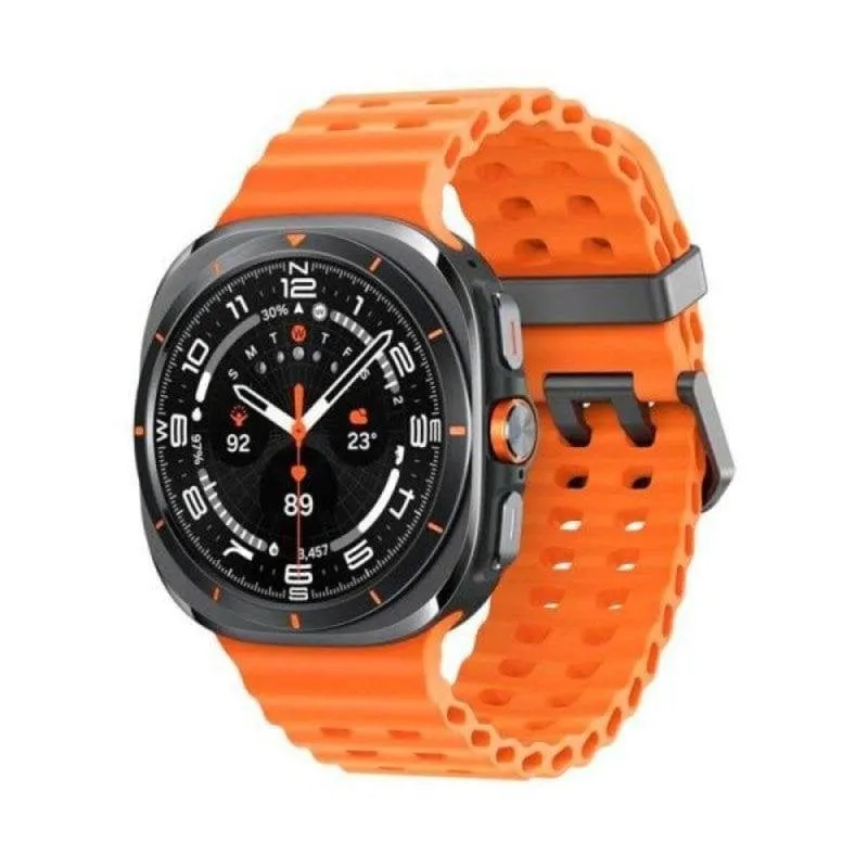 Samsung Galaxy Watch Ultra 4G eSIM GPS 47mm Super AMOLED Titanio Grigio/Narancio Resistenza MIL-STD-810H IP68 10ATM