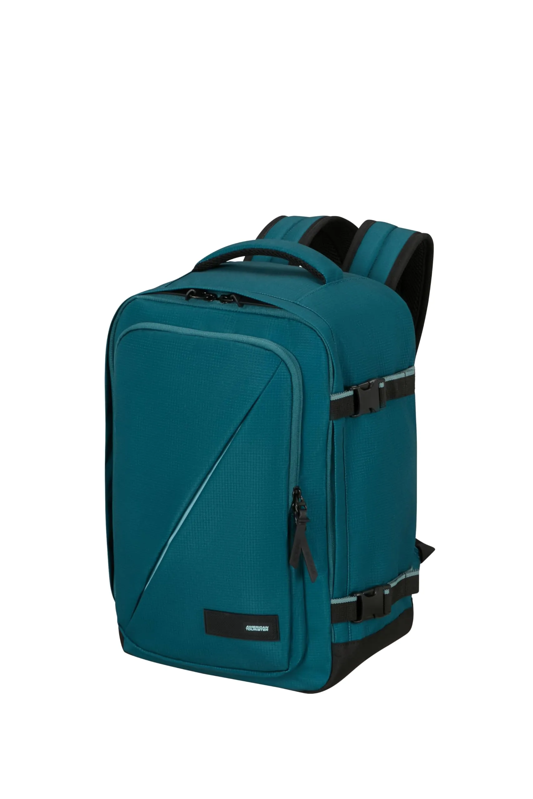American Tourister Take2Cabin - Bagaglio a mano Underseat (40 x 25 x 20 cm - 24 L - 0,50 kg) - Borsa da cabina, Zaino aereo S Underseat, Turchese (Totally Teal)