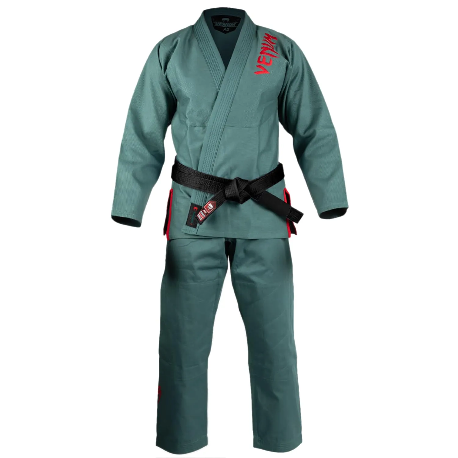 Venum Contender 3.0 Gi de Jiu Jitsu Brasileño 380g - Verde Oceano - A4