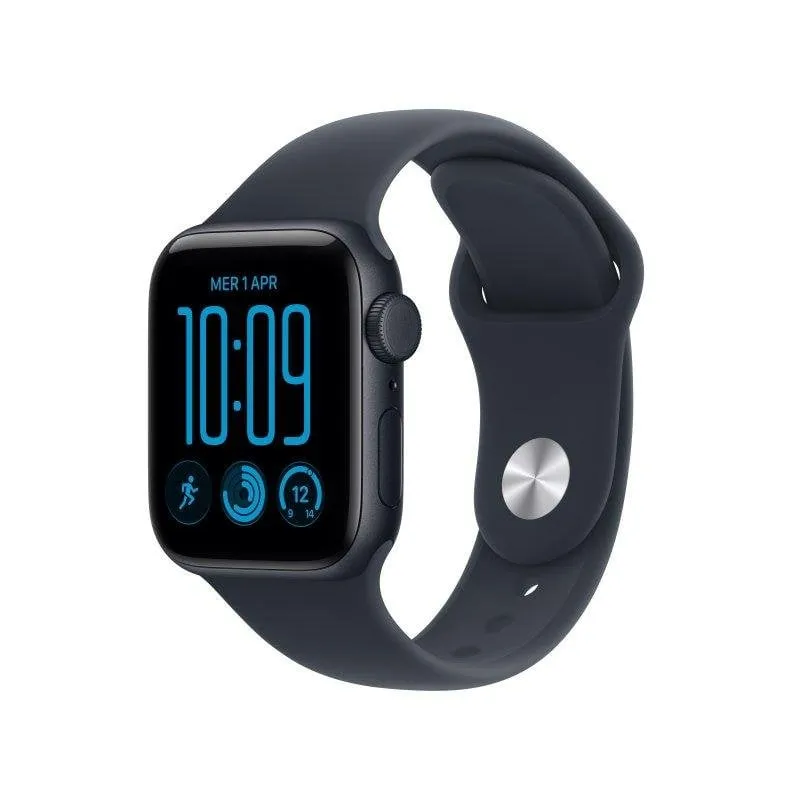 Apple Watch SE 3 GPS + Cellular 40mm Alluminio Mezzanotte con Cinturino Sport Blu M/L