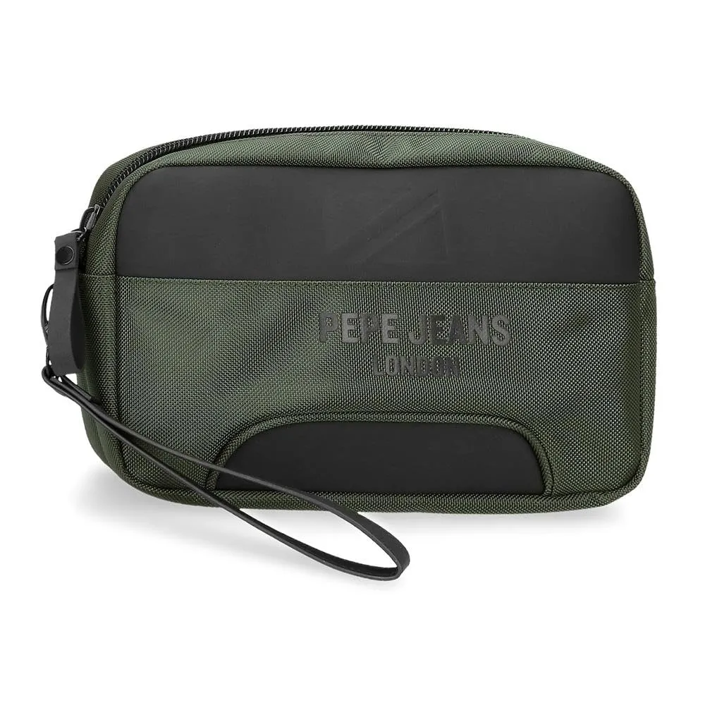Pepe Jeans Bromley Borsa a Mano Verde 24,5x15x6 cm Poliestere, Verde, Taglia unica, Borsa a mano