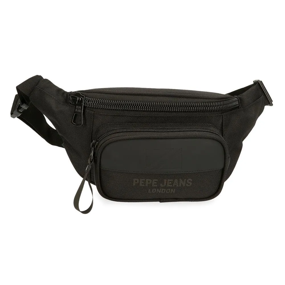 Pepe Jeans Bromley Marsupio Nero 30x13x5 cm Poliestere, Nero, Taglia unica, Marsupio