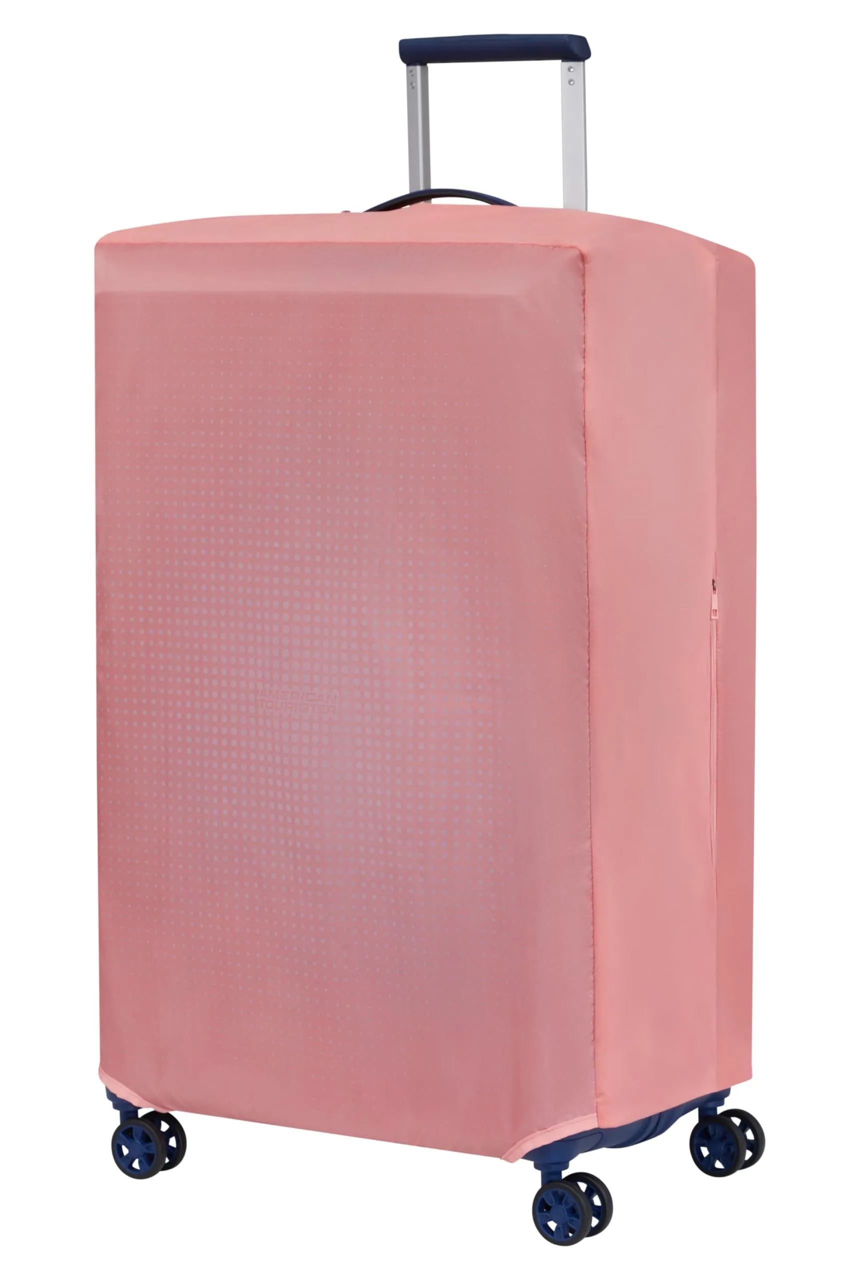 American Tourister - Coprivaligia L, Copertura Valigia Pieghevole, Protezione Valigia da Viaggio, 71 x 50 x 30 cm, Rosa/Malva