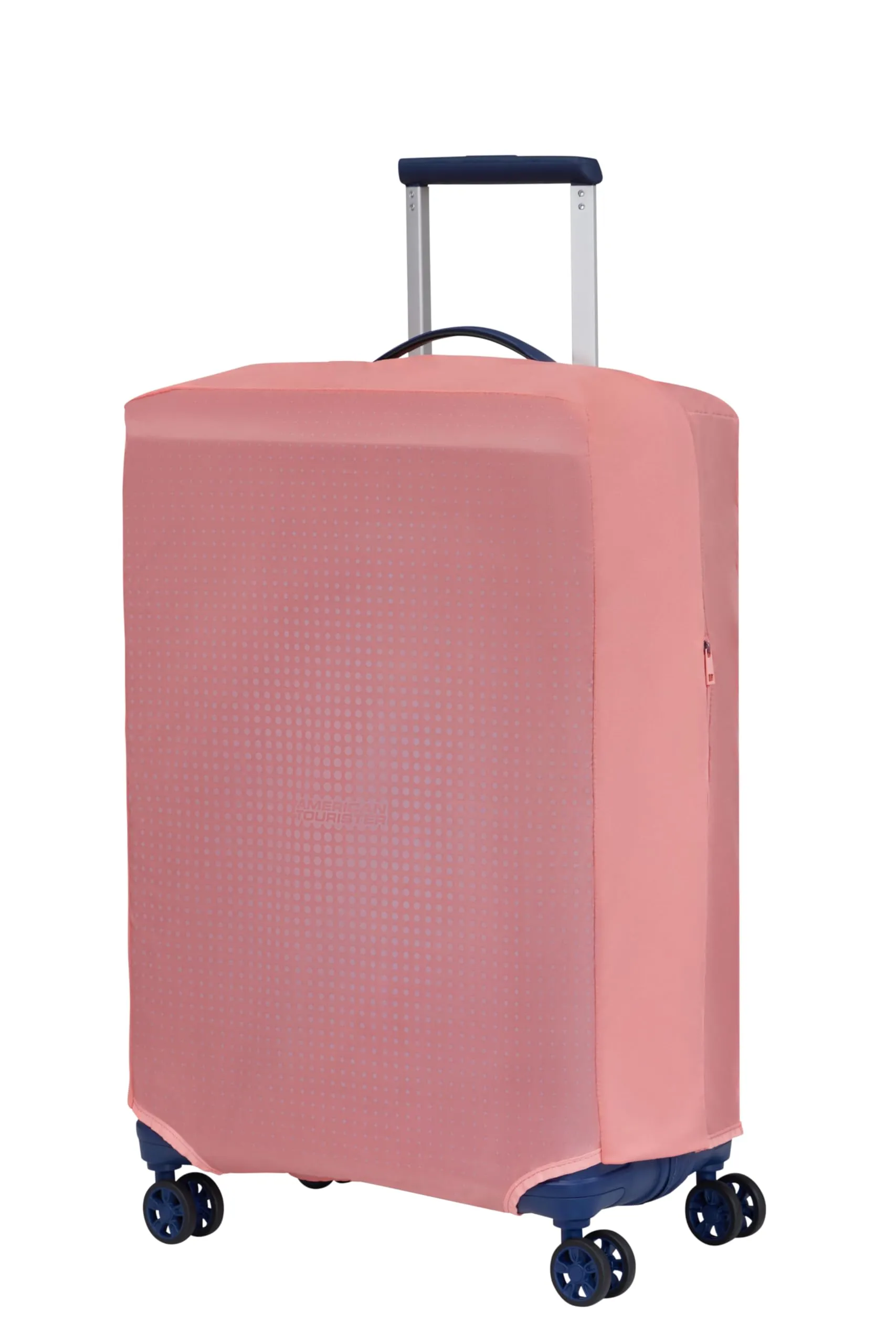 American Tourister - Coprivaligia M, Copertura Valigia Pieghevole, Protezione Valigia da Viaggio, 62 x 45 x 30 cm, Rosa/Malva