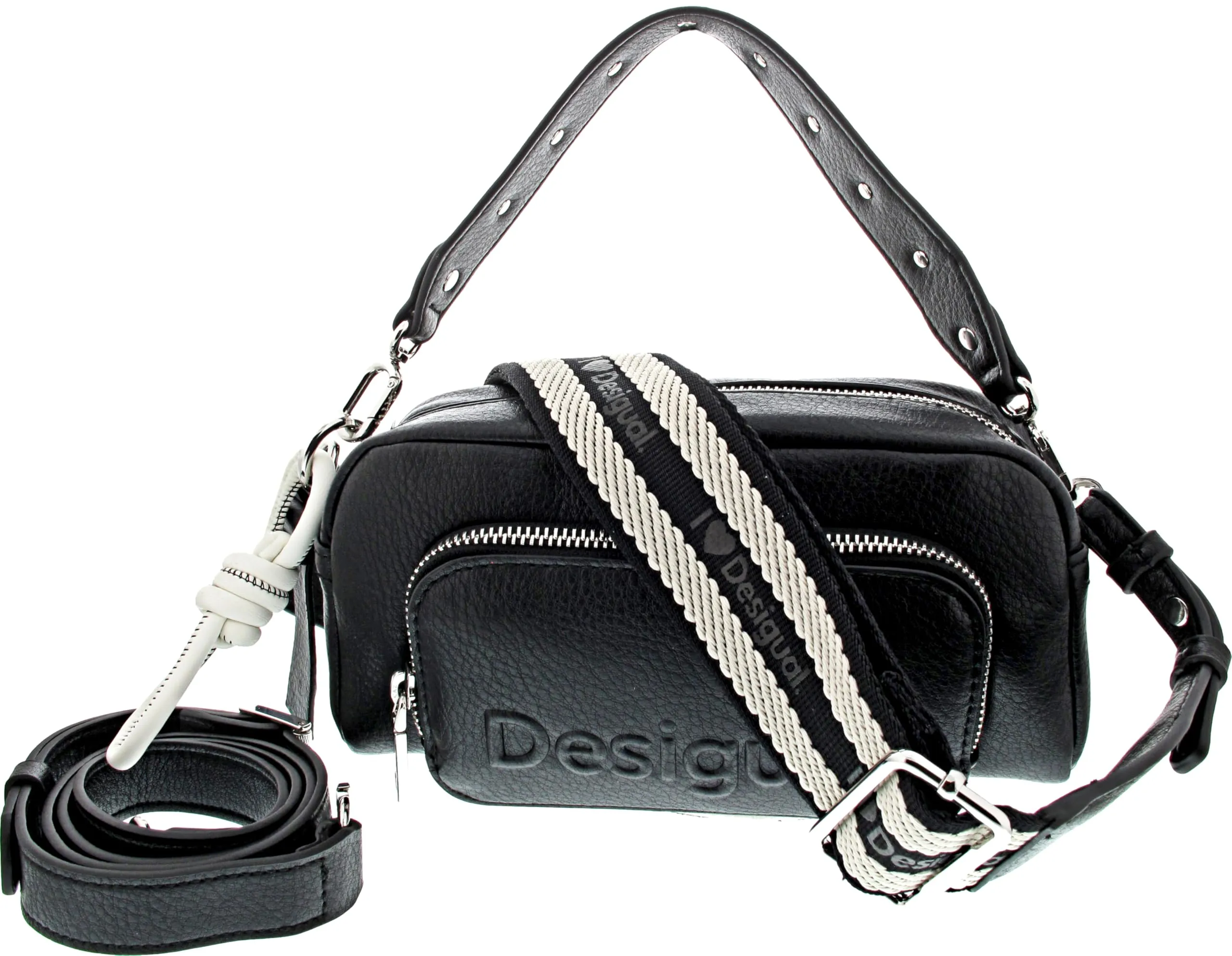Desigual Borsa a tracolla nera