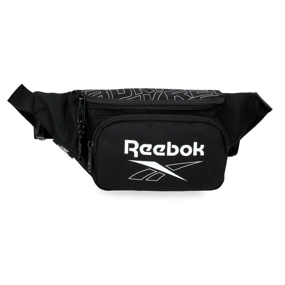 Reebok Stockton Marsupio Nero 35x13x5 cm Poliestere by Joumma Bags