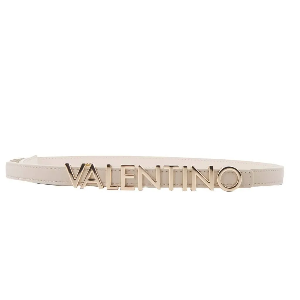 Valentino Belty Cintura, Beige/Oro, L Donna