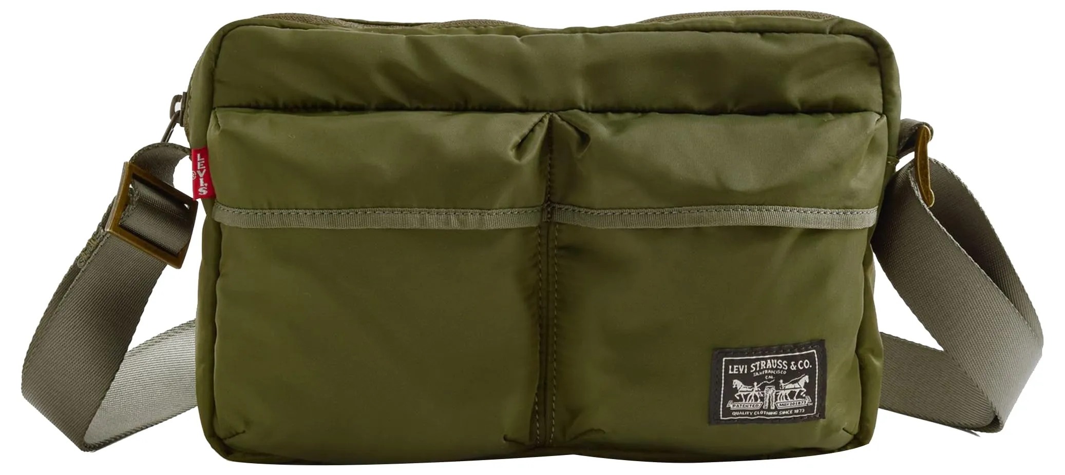 Levi's Mission Bay Crossbody da uomo, True Olive, taglia unica