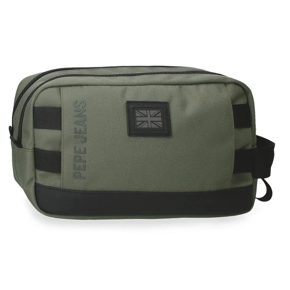 Pepe Jeans Matlock Nececer Adattabile Verde 26 x 16 x 12 cm Pelle sintetica e poliestere by Joumma Bags