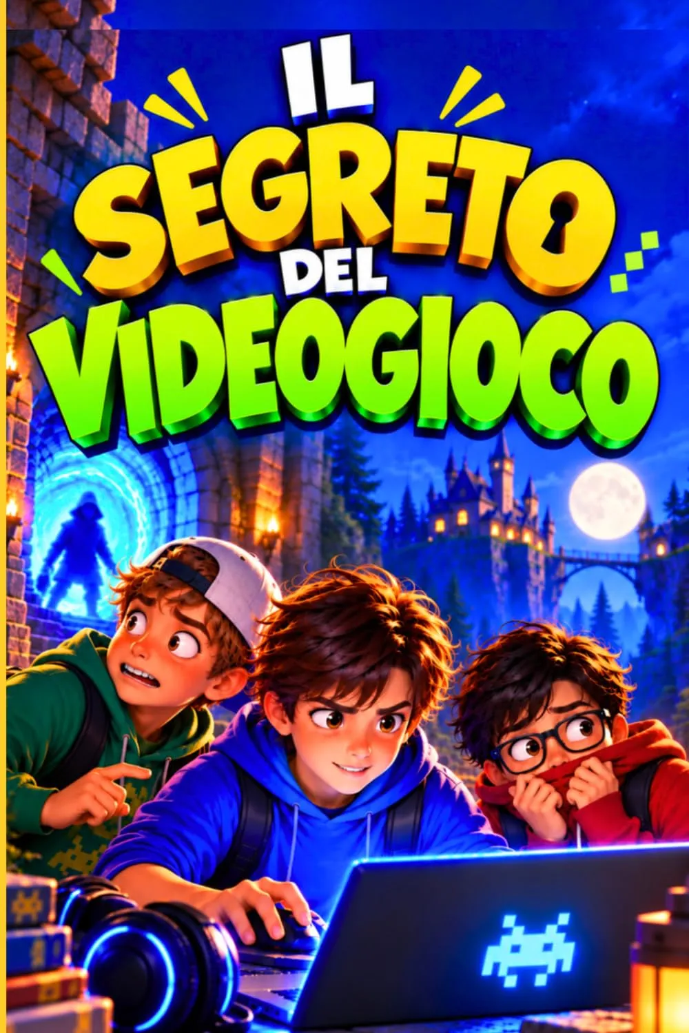 Il segreto del videogioco: libro d'avventura per bambini e ragazzi dai 9 ai 12 anni, tra mistero, divertimento e amicizia in un mondo fantasy