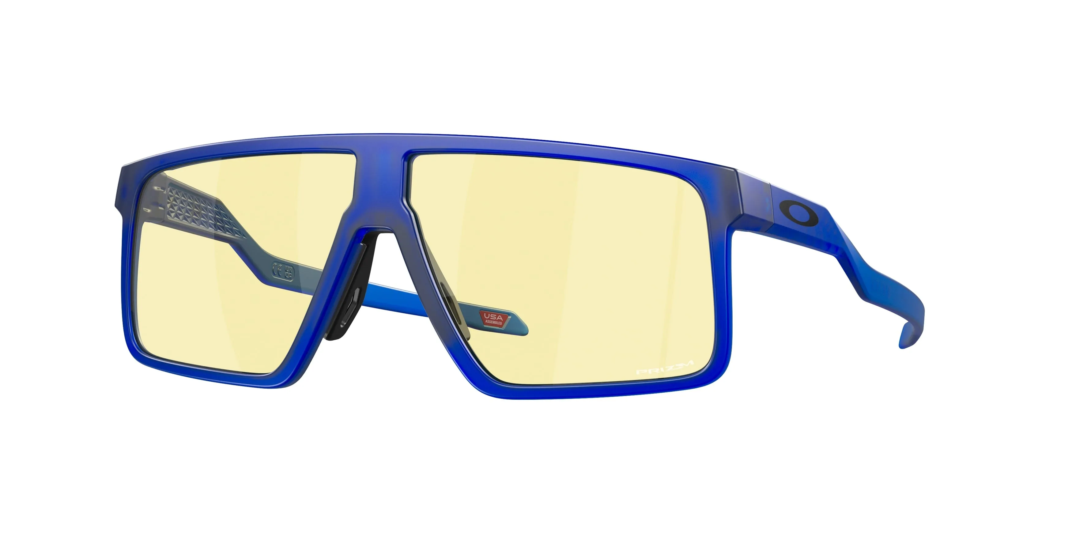 Oakley OO9285 HELUX 928503 Occhiali da sole O_Matter Blu Prizm Gaming Squadrata Normale Prizm