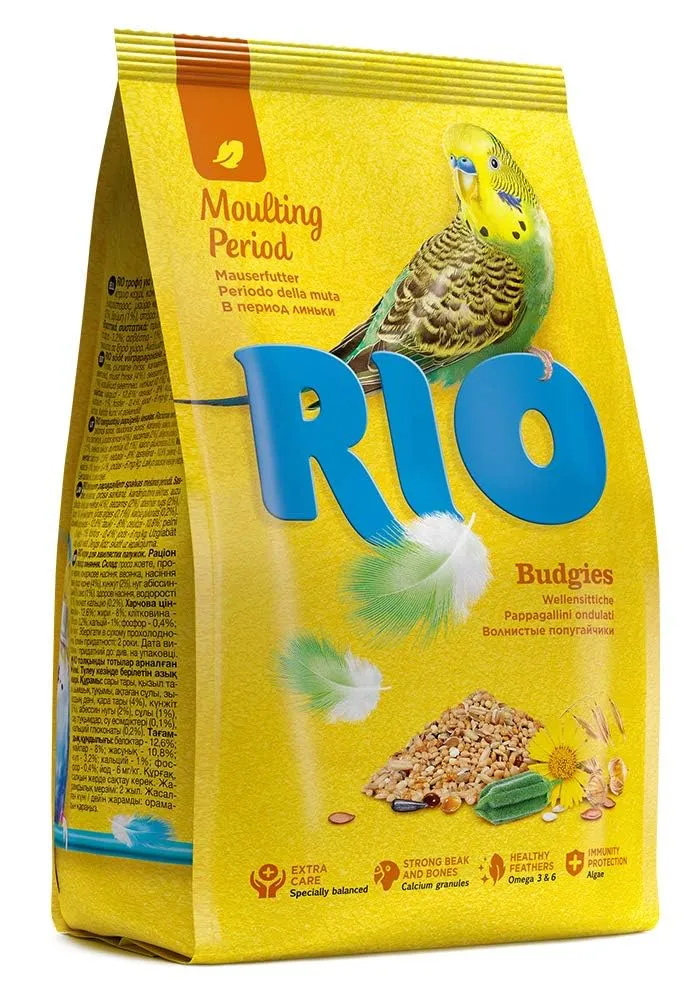 Mangime per muta | Semi per cocorite | 500 g | Con mix di semi