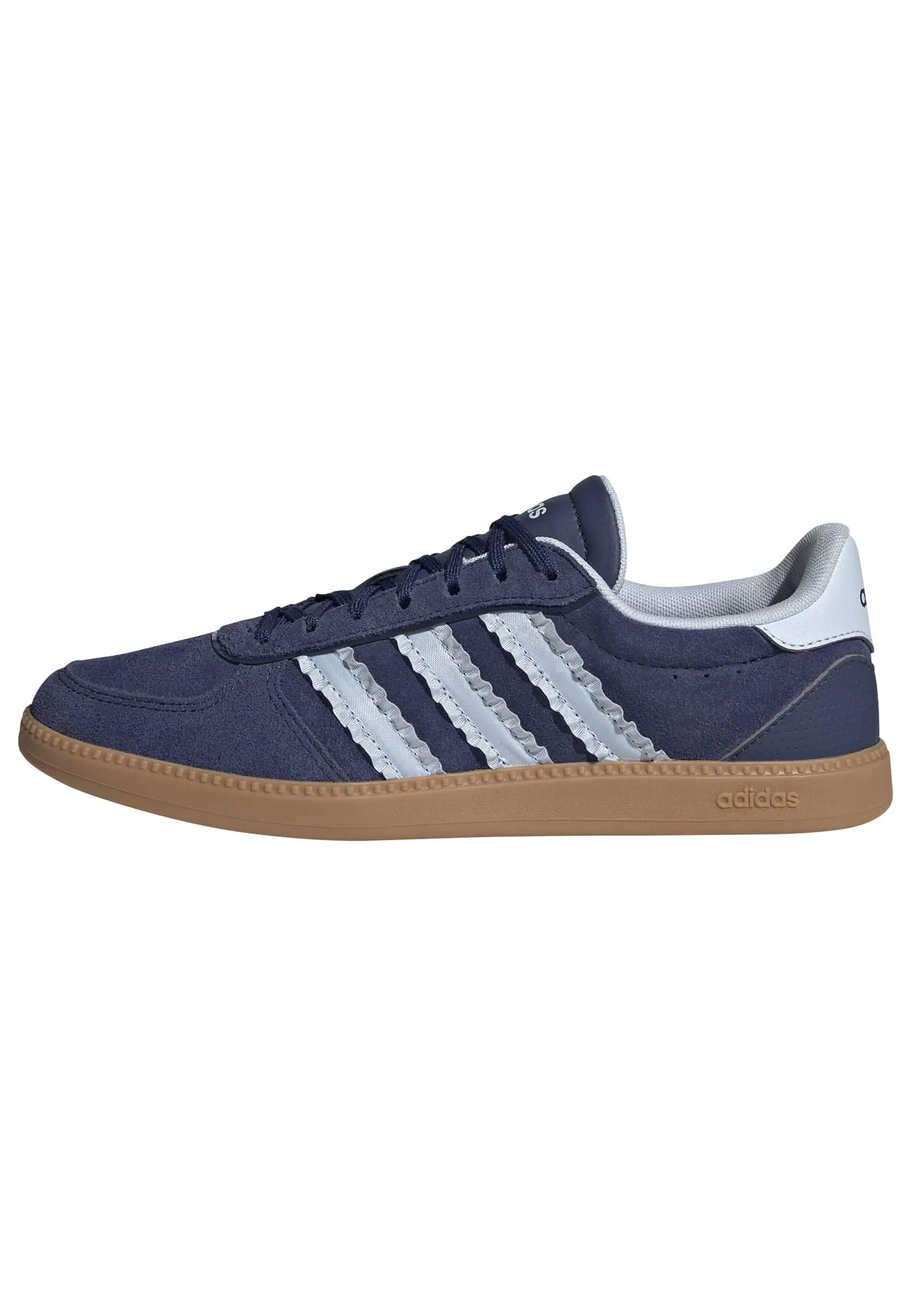 Adidas Donna BREAKNET Sleek Shoes, Dark Blue/Crystal Sky/GUM10, 40 2/3 EU