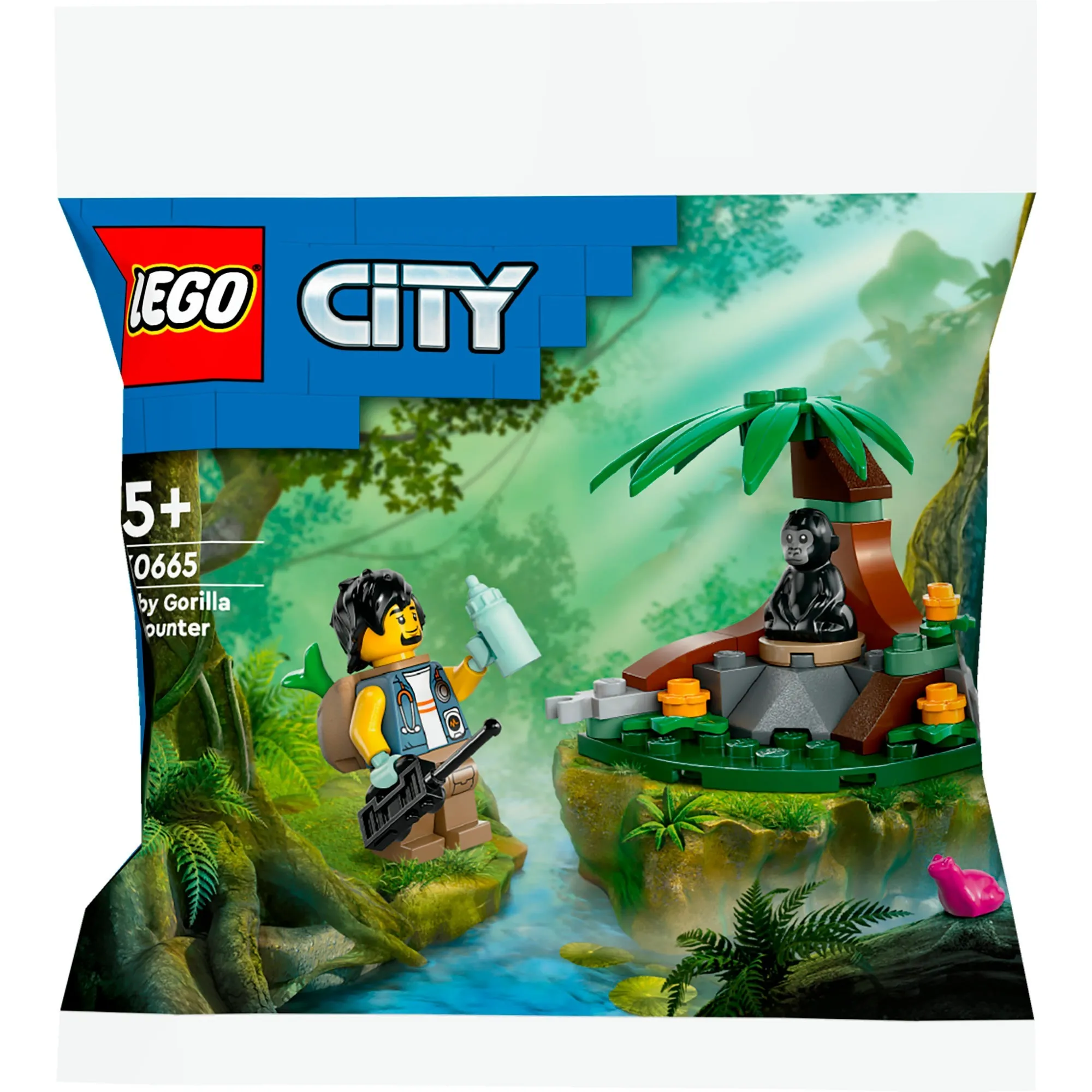 City L’incontro con il cucciolo di gorilla, Giochi di costruzione