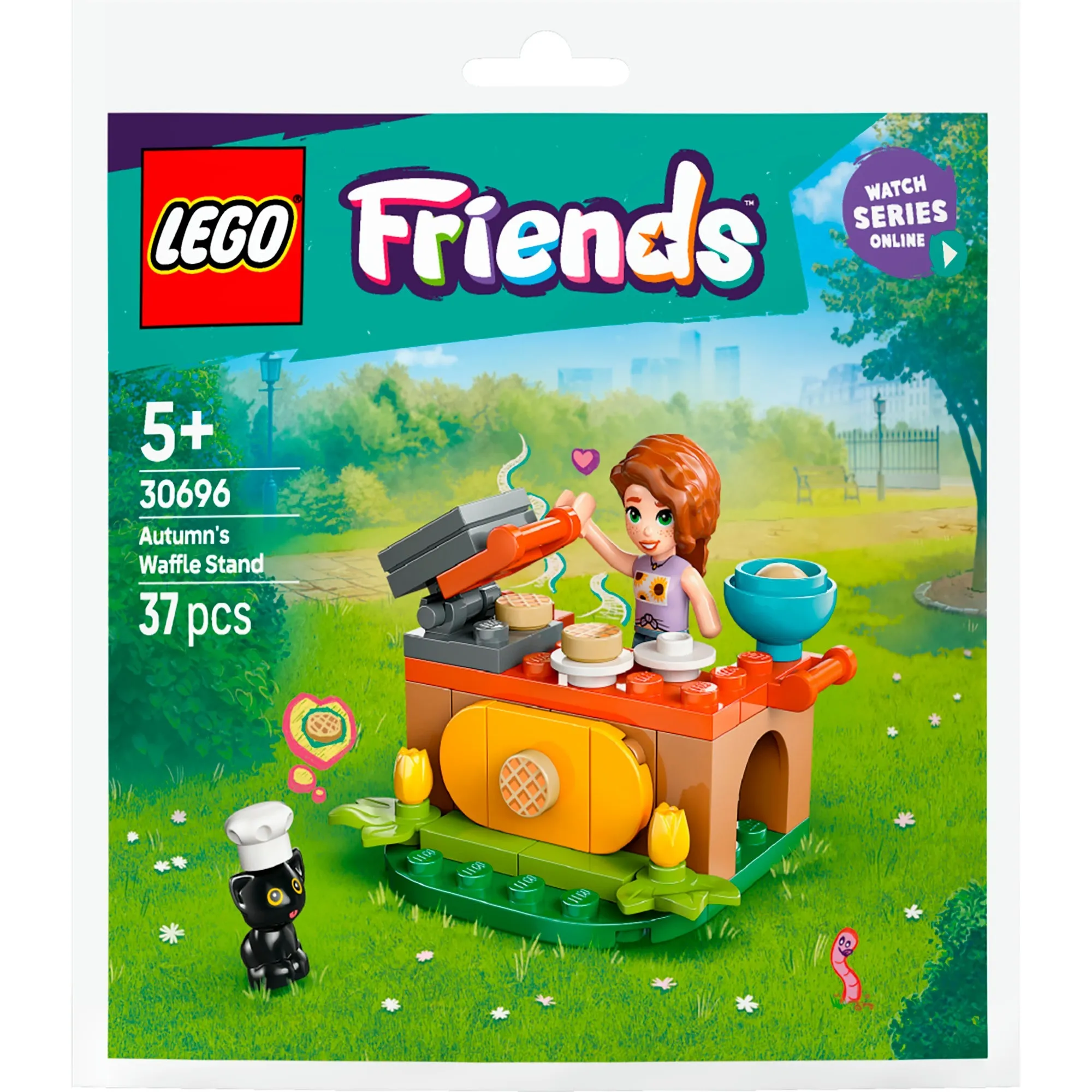 Friends La bancarella delle cialde di Autumn, Giochi di costruzione