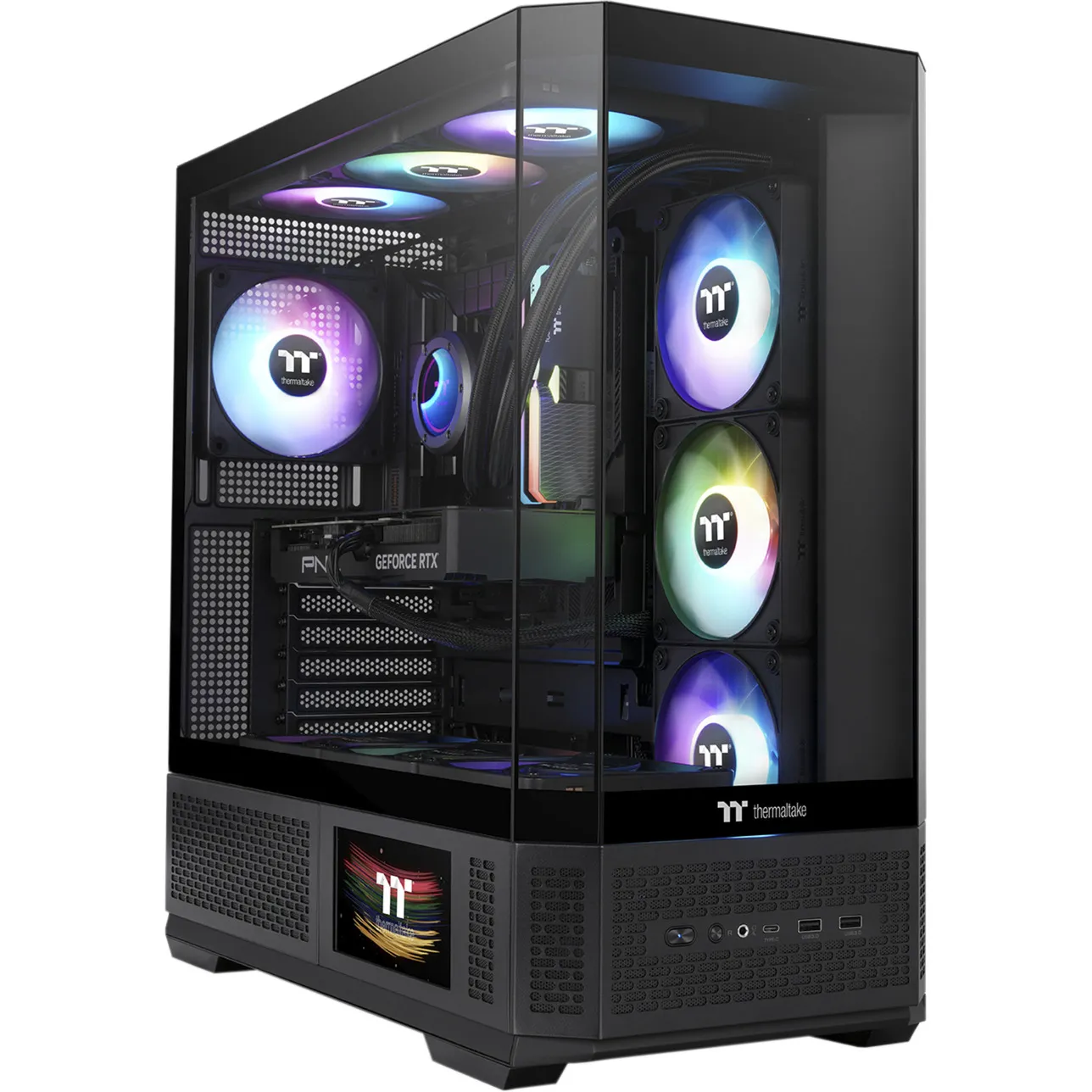 View 370 TG ARGB, Chassis Tower