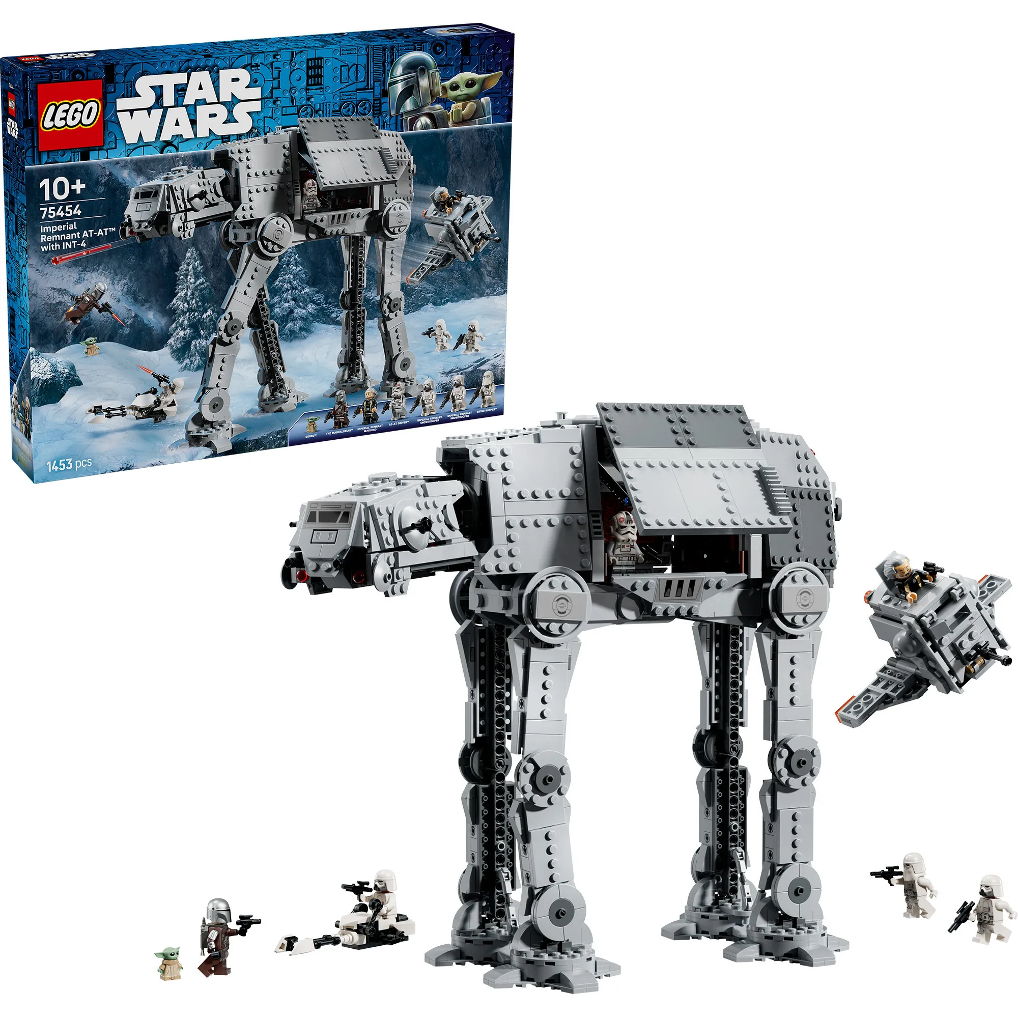 Star Wars AT-AT dell''Impero Residuo con INT-4, Giochi di costruzione