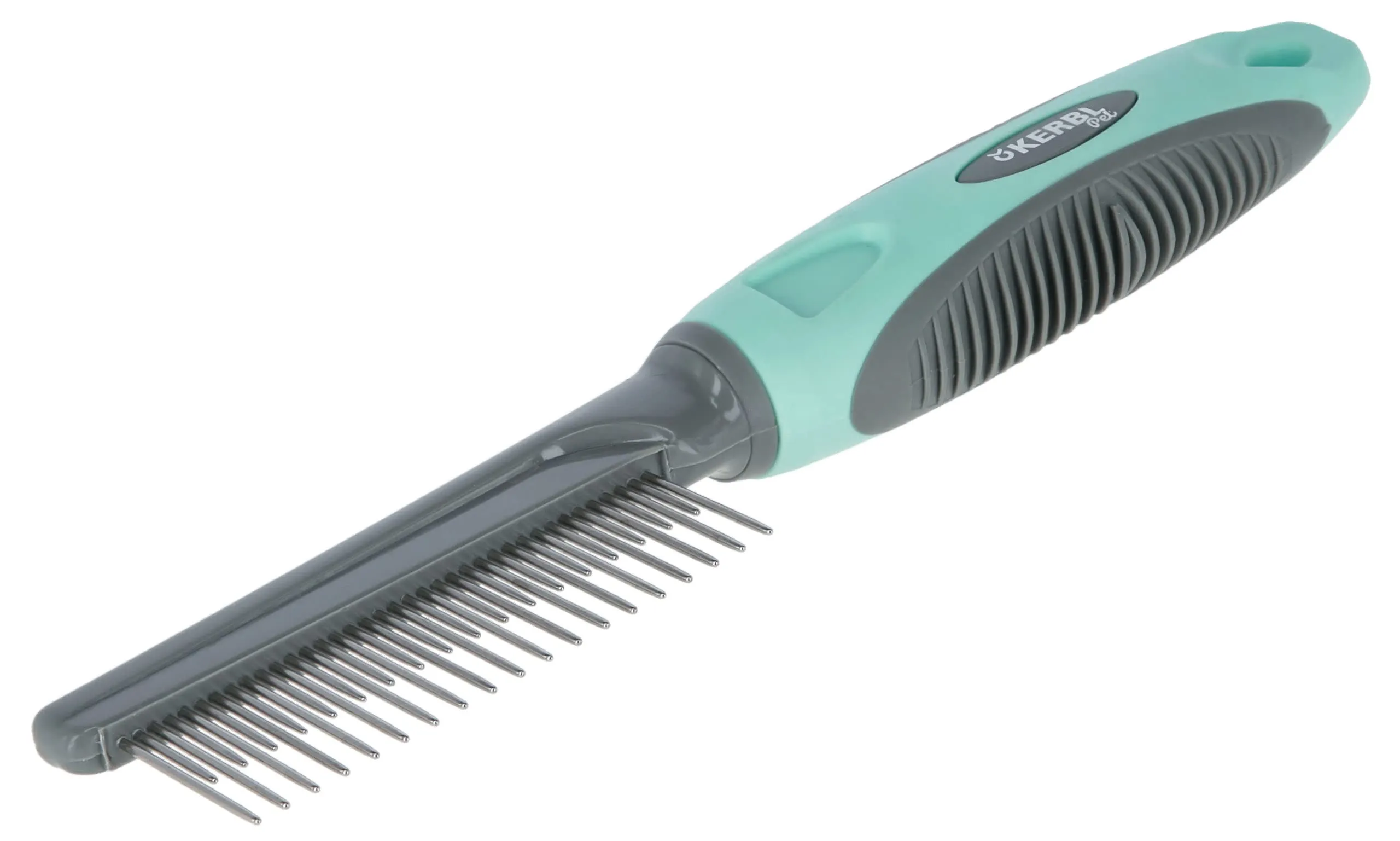 Kerbl Pet Pettine per sottopelo, 21 cm, Turchese, Grigio
